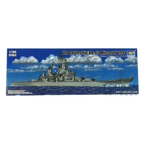 Trumpeter 1/700 05705 USS военный корабль Миссури модель BB 63 1991 набор для самостоятельной