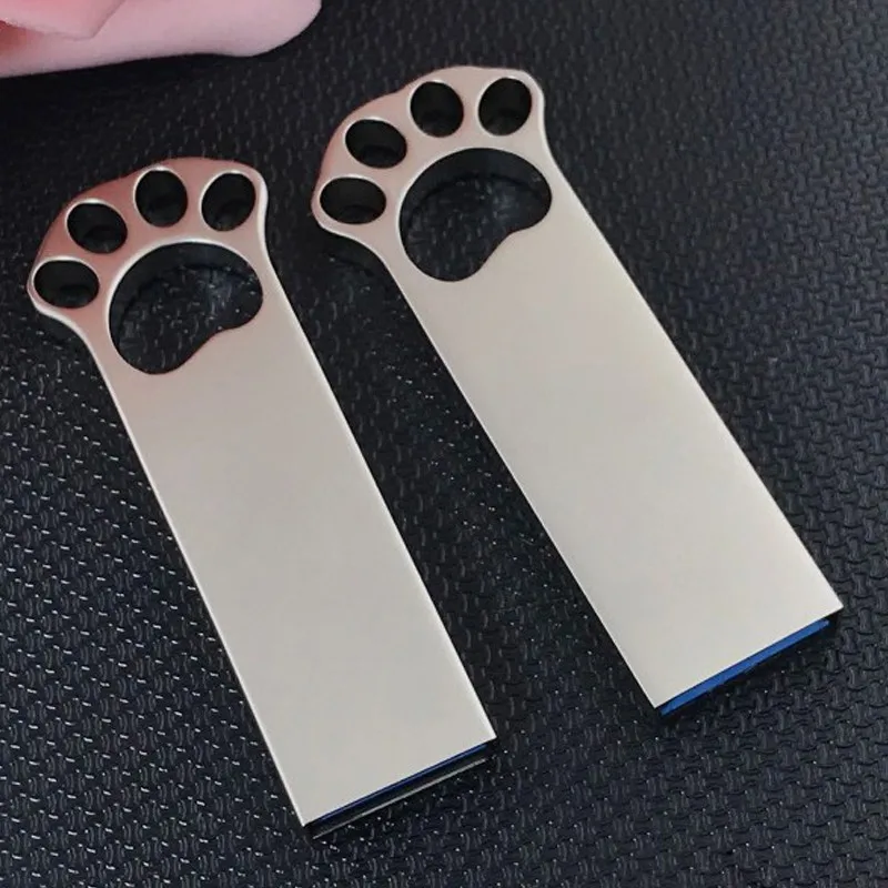 Netac металлический кошачий коготь U диск 32 Гб USB флеш-накопители высокая скорость Водостойкий автомобиль собака коготь U диск 32 Гб расширение 2 ТБ флешки