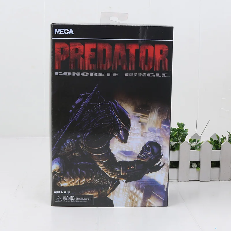 4 in box 20 см NECA термальная беглый Хищник Серия фигурка хищника конечная джунгли Охотник джунгли демон бетонный клан лидер фигурка игрушки - Цвет: 4 in box