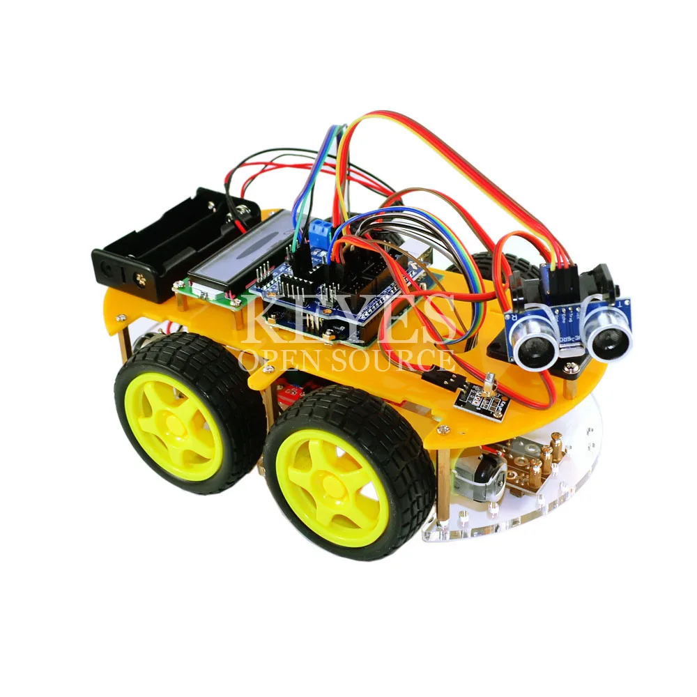 Многофункциональный набор роботов для автомобиля Bluetooth шасси подходит