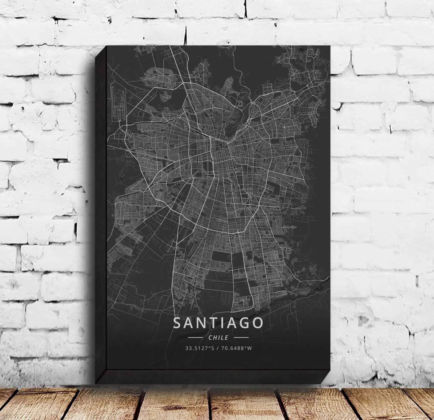 Плакат сантьяго чили | Дом и сад
