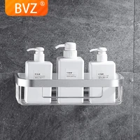 bvz b style long bathroom shelves shower gel holder bathroom storage space aluminum shower shelf shower shampoo cosmetic shelves
