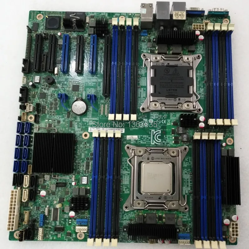 S2600CP X79 Server Motherboard LGA2011 Tested Working | Компьютеры и офис