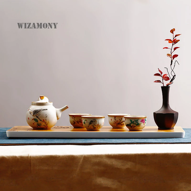 Wisamony чайная чашка китайский чайный фарфор заварочный чайник из селadon 1 шт.|porcelain