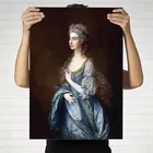 Домашнее украшение, печать на холсте, настенные картины, Постер, картины, британский портрет Томаса Гейнсборо 3