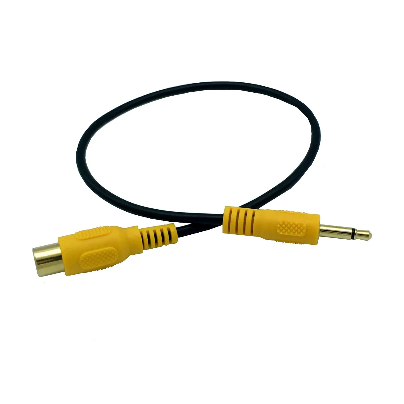 3 5 мм моно штекер RCA Женский аудио кабель золотой шнур с покрытием 0 м|cable female|plug mplug