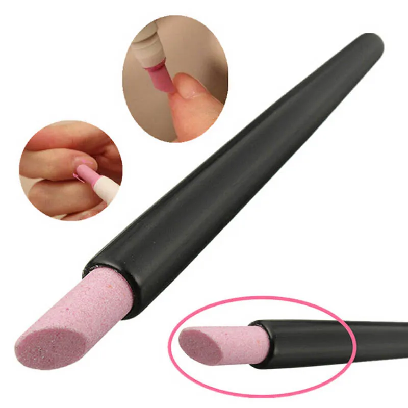 

5Pcs Pedicure Manicure Nail Care Tools Set 13.8cm Quartz Stone Nail Cuticle Pusher Remover Trimmer Scrub Pen