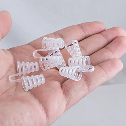 4 шт. 8 антихрап отверстия для носа мягкое Силиконовое устройство остановки храпа