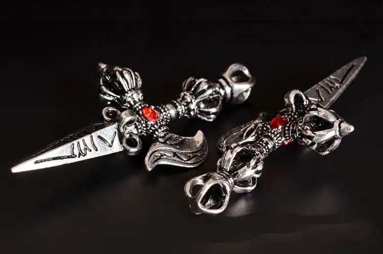 Женский и мужской кулон 5 шт. ювелирные изделия из тибетского серебра буддизм