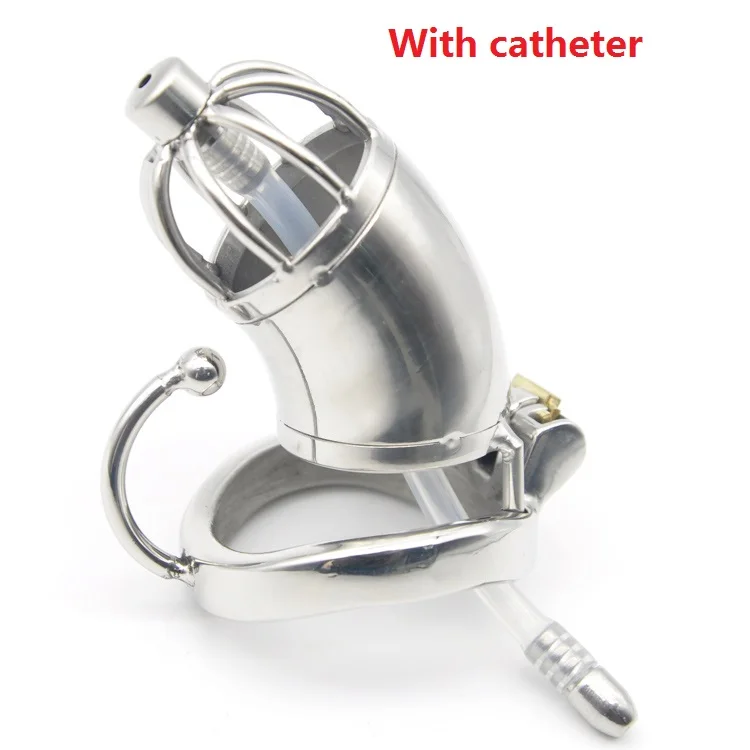 Спящий замок дизайн средний Мужской из нержавеющей стали клетка на пенис с