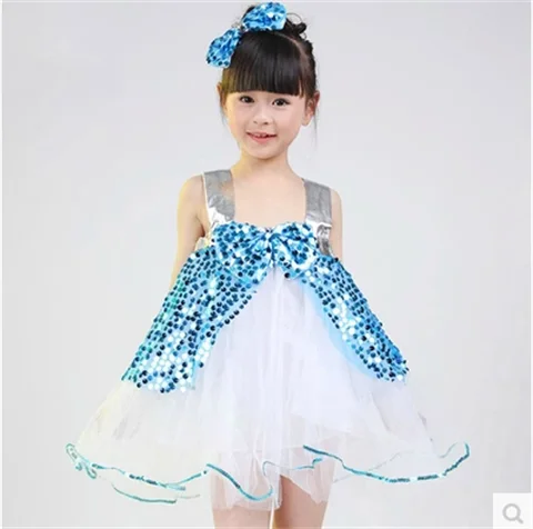 Детское балетное танцевальное платье танцевальная юбка для девочек костюм