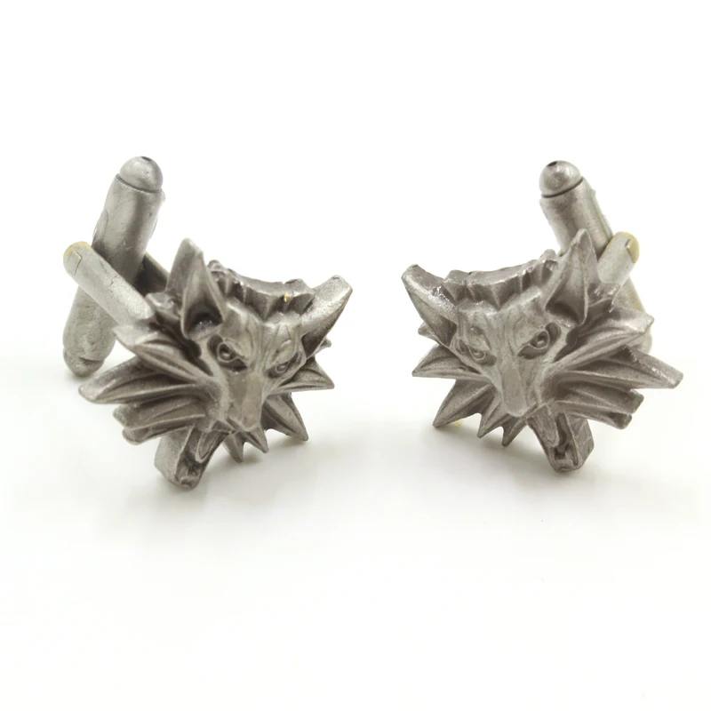 Модные старые оловянные запонки волшебника медальон для полевой охоты оптовая и