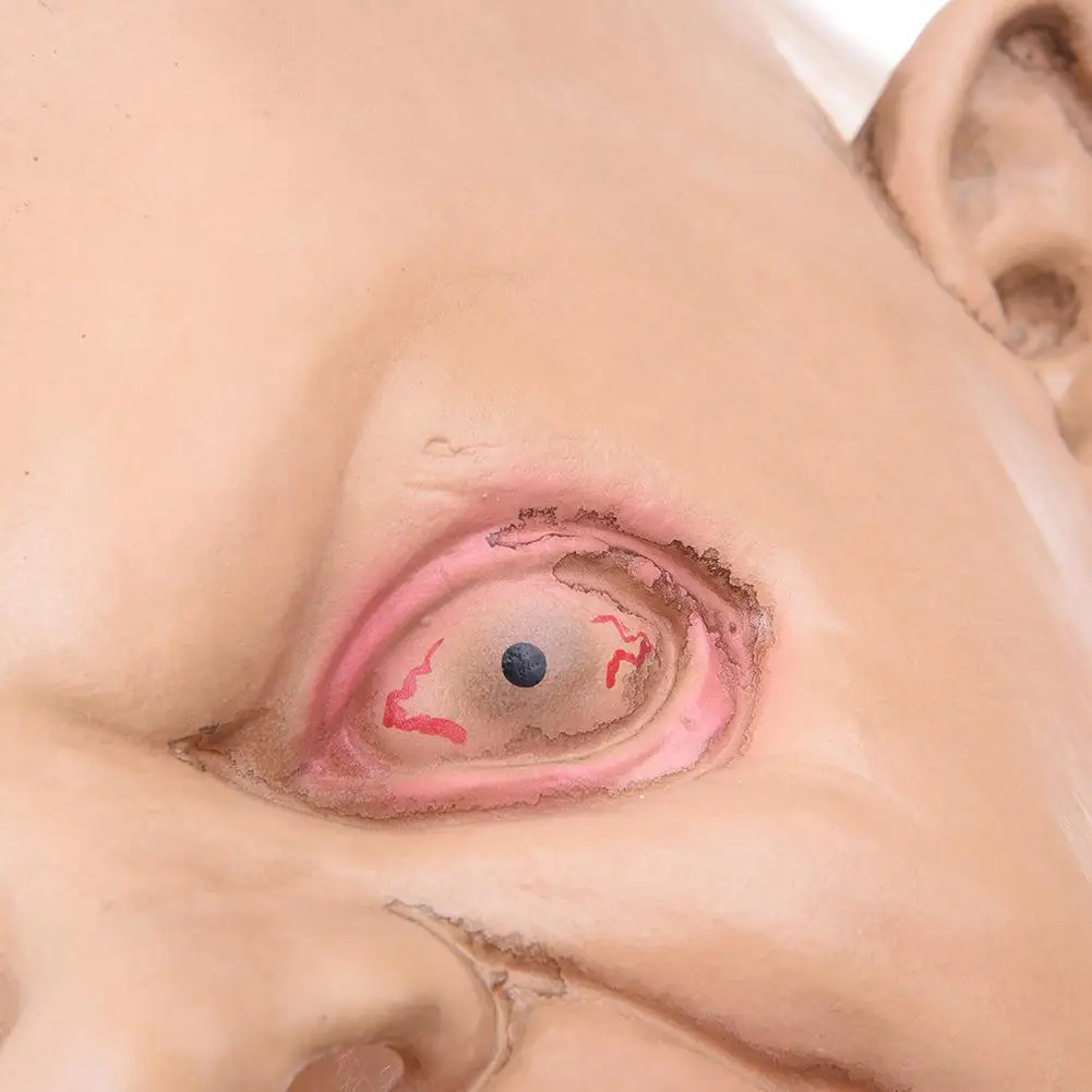 Новинка унисекс страшный глаз для взрослых сжимание странный головной убор в