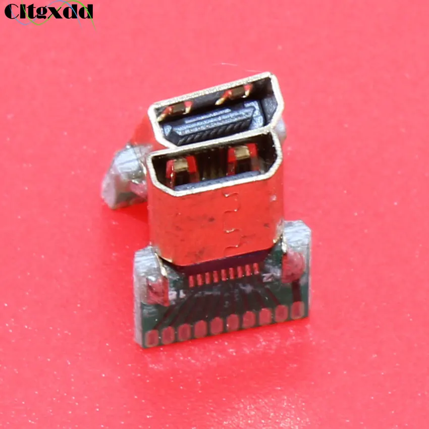 Cltgxdd 1 шт. позолоченная микро HDMI 19Pin Женская тестовая плата D Тип MICRO гнездо с