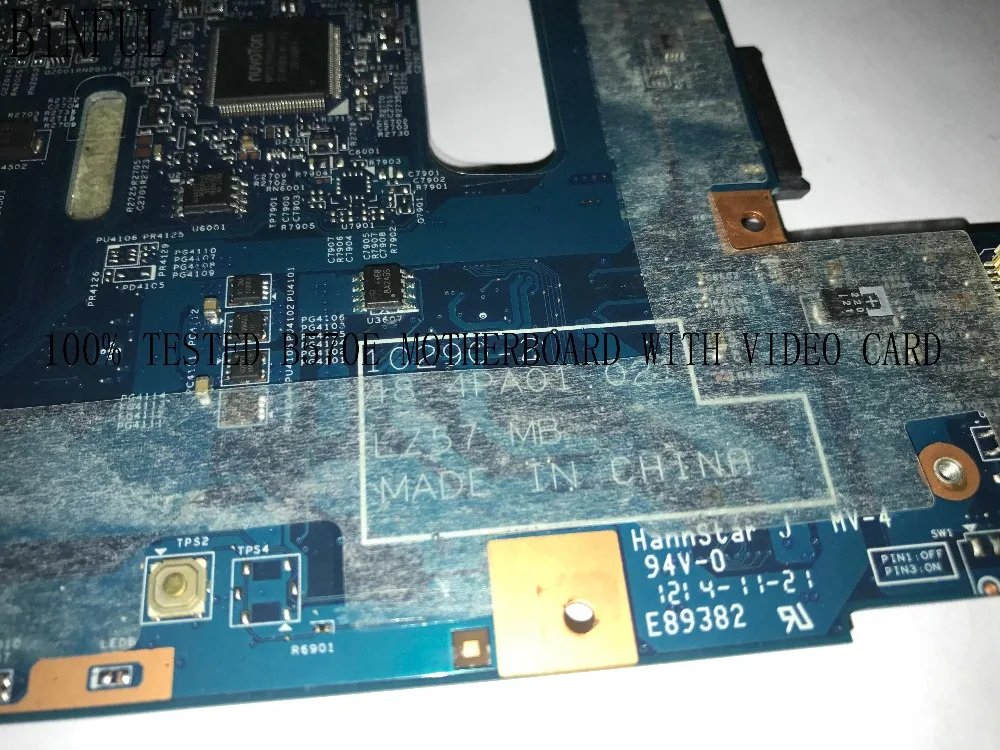 

В наличии 48,4pa01. 021 для LENOVO B570E материнская плата GPU GT410M 1 ГБ уже протестирована