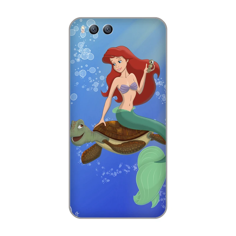Disney1 аниме cute Little Mermaid Отпечатано Мягкие TPU силиконовый чехол для xiaomi 3 note3 4 4c 5S 5 6