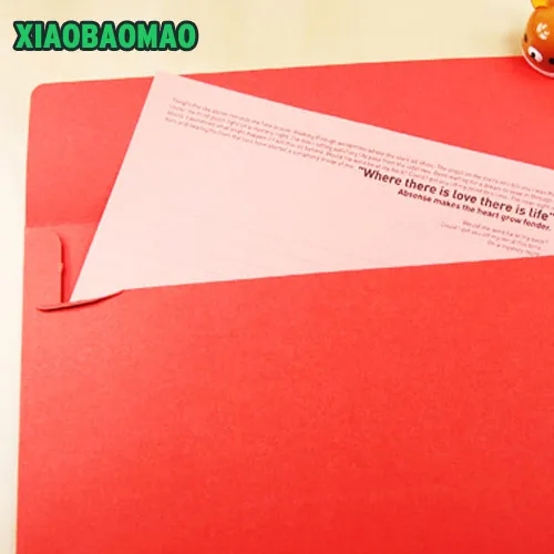 50 шт./лот, 162X230 мм, цветные конверты в западном стиле, А5, пустые банкноты, пакет для получения, Подарочный конверт, бумага, обволакивающая
