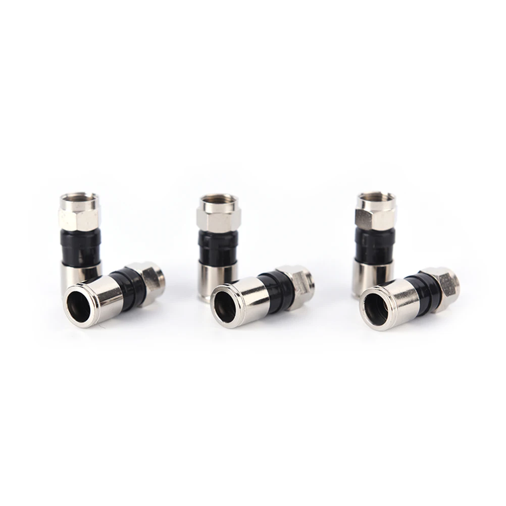 10 шт. Соединитель с уплотнением типа RG6 F 2 7 см|connector f|connector plugconnector rg6 |