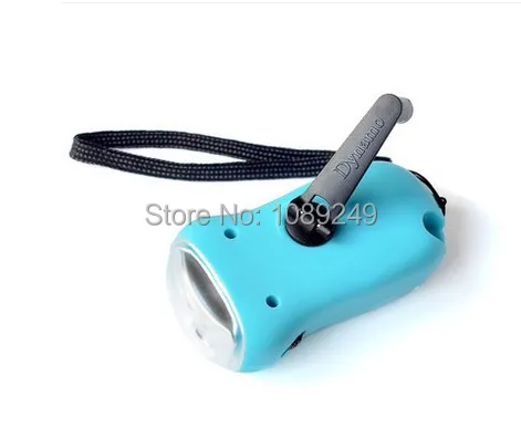 Hand charge flashlight mini portable glare solar 3 LED bulb Solar Powered Crank - Mini manual generator | Лампы и освещение