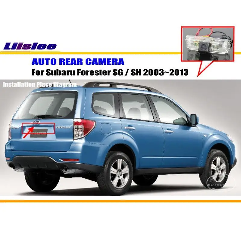 Автомобильная фотокамера заднего вида для Subaru Forester SG SH 2003 ~ 2010 2011 2012 2013|rear view camera|rear