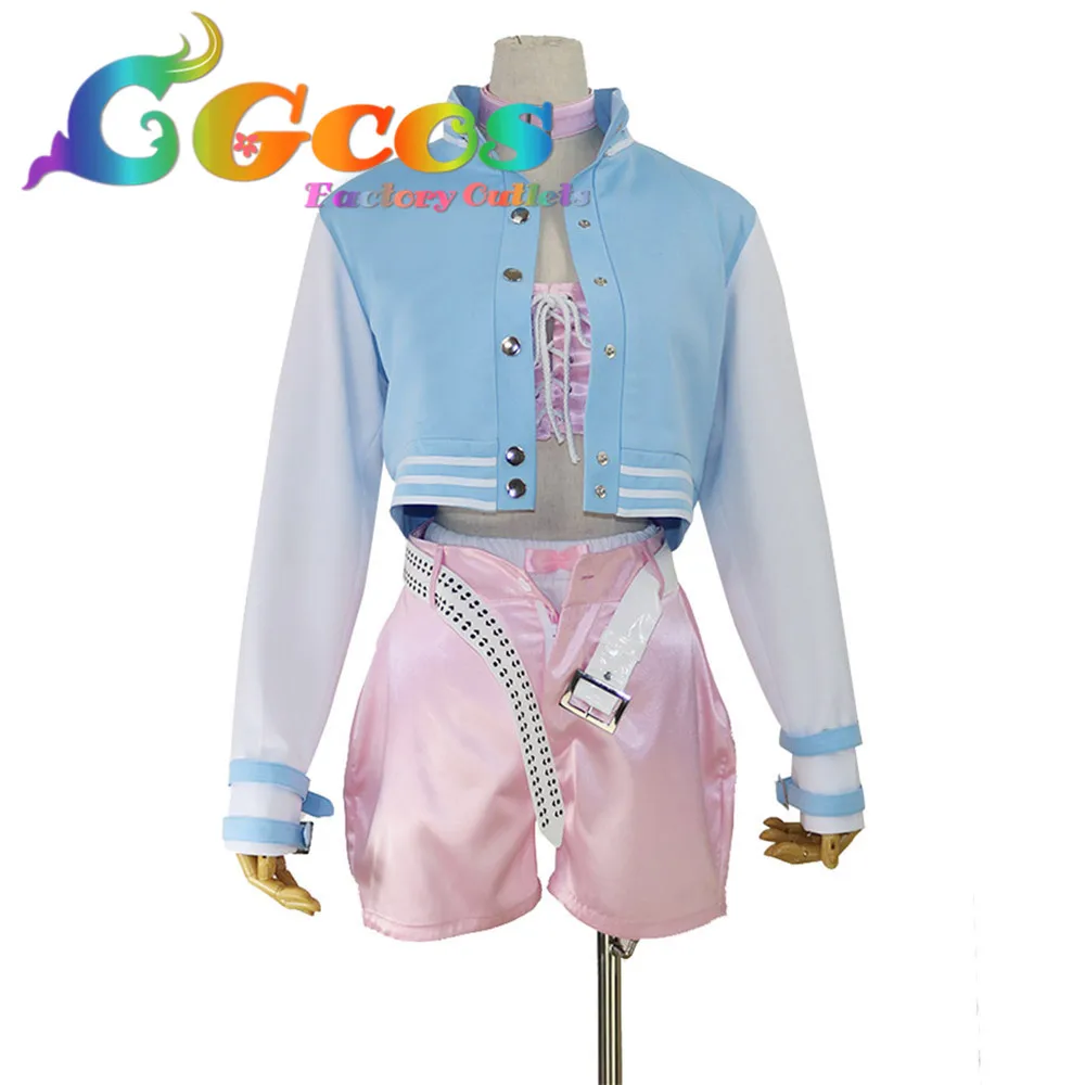 CGCOS Бесплатная доставка Косплей Костюм Супер Соник новый в наличии