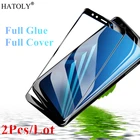 Защитное стекло для Samsung Galaxy J6 Plus, закаленное, 9H, 2 шт.