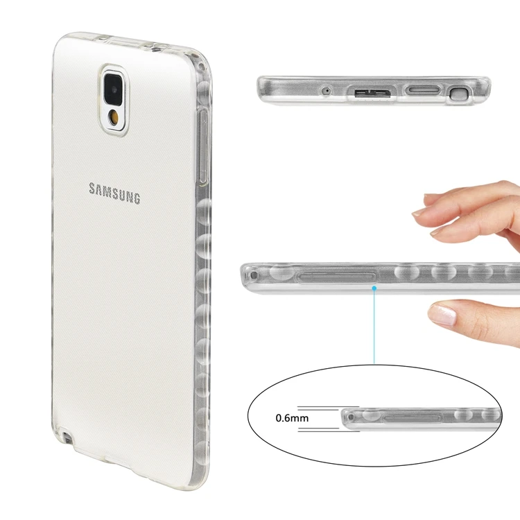 Ультратонкий Мягкий Прозрачный чехол из ТПУ для Samsung Galaxy Note 3 4 5 7 A3 A5 A310 A510|for samsung