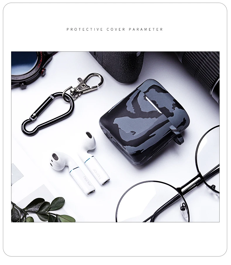 Мягкие силиконовые чехлы для наушников для Honor FlyPods/FlyPods Pro/huawei FreeBuds 2 Pro зарядная коробка противоскользящая защитная