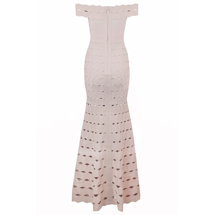 Женское платье макси без рукавов с открытыми плечами|Женские платья| |