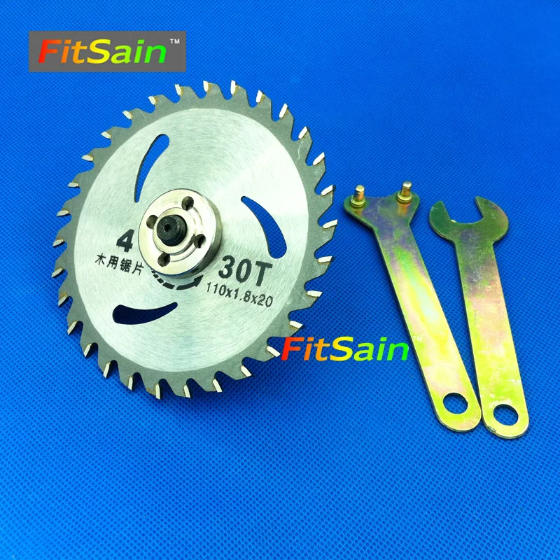 

FitSain--4" 110mm circular saw blade wood cutter cutting disc Adapter coupling bar Connecting rod 9.5mm