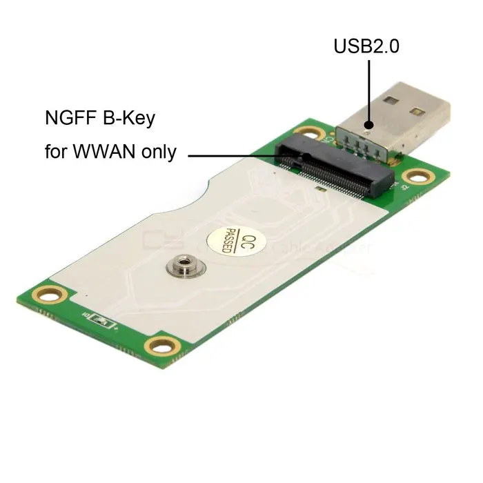 M.2 NGFF беспроводной адаптер WWAN к USB карта со слотом для SIM-карты модуль инструменты