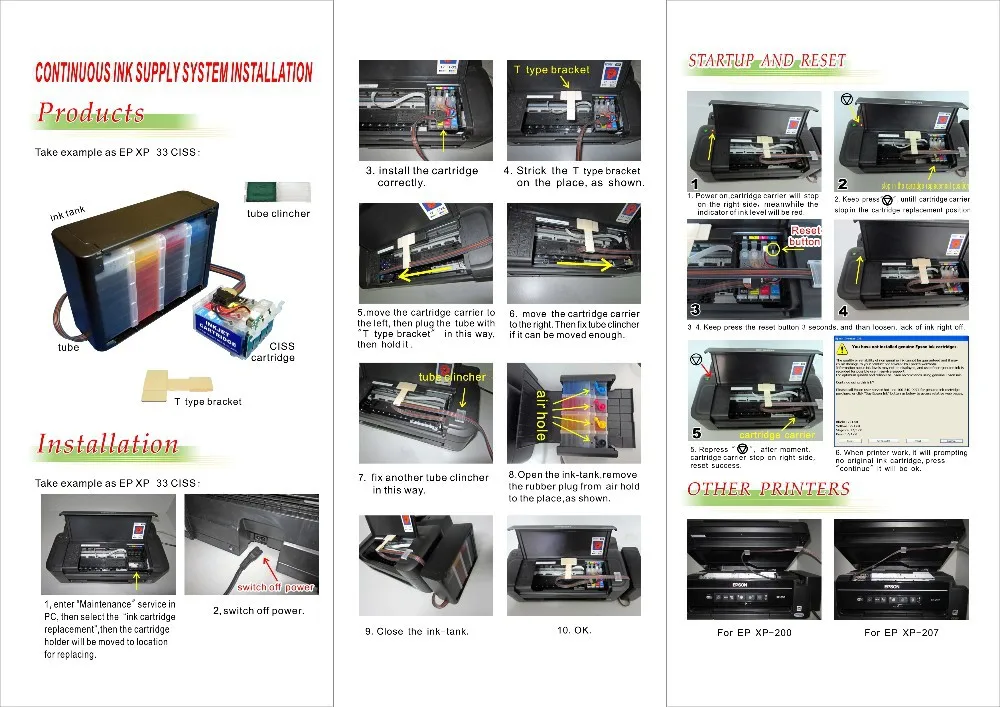 Европа... зона T1621 T1631 с дуговыми чипами (без мусора бумаги) для epson CISS WF2010W WF-2010 WF 2010 W