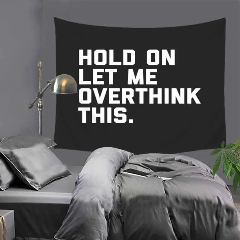 Новая вдохновляющая английская фраза домашний декоративный гобелен Хиппи