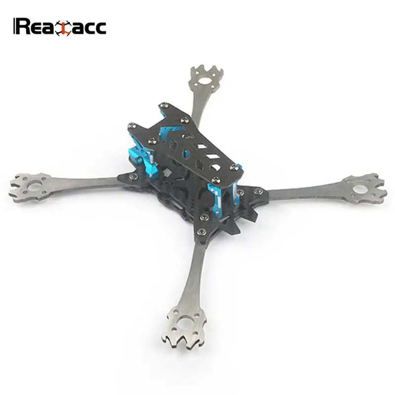 Realacc Real6 210 мм Колесная база 3 Arm титановый сплав углеродное волокно 5 дюймов рамка