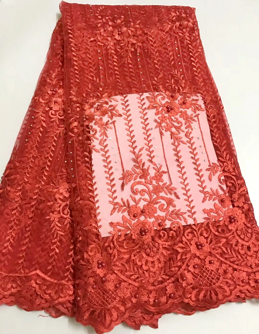 2018 Последние Французский Нигерии кружевной ткани Высокое качество Тюль