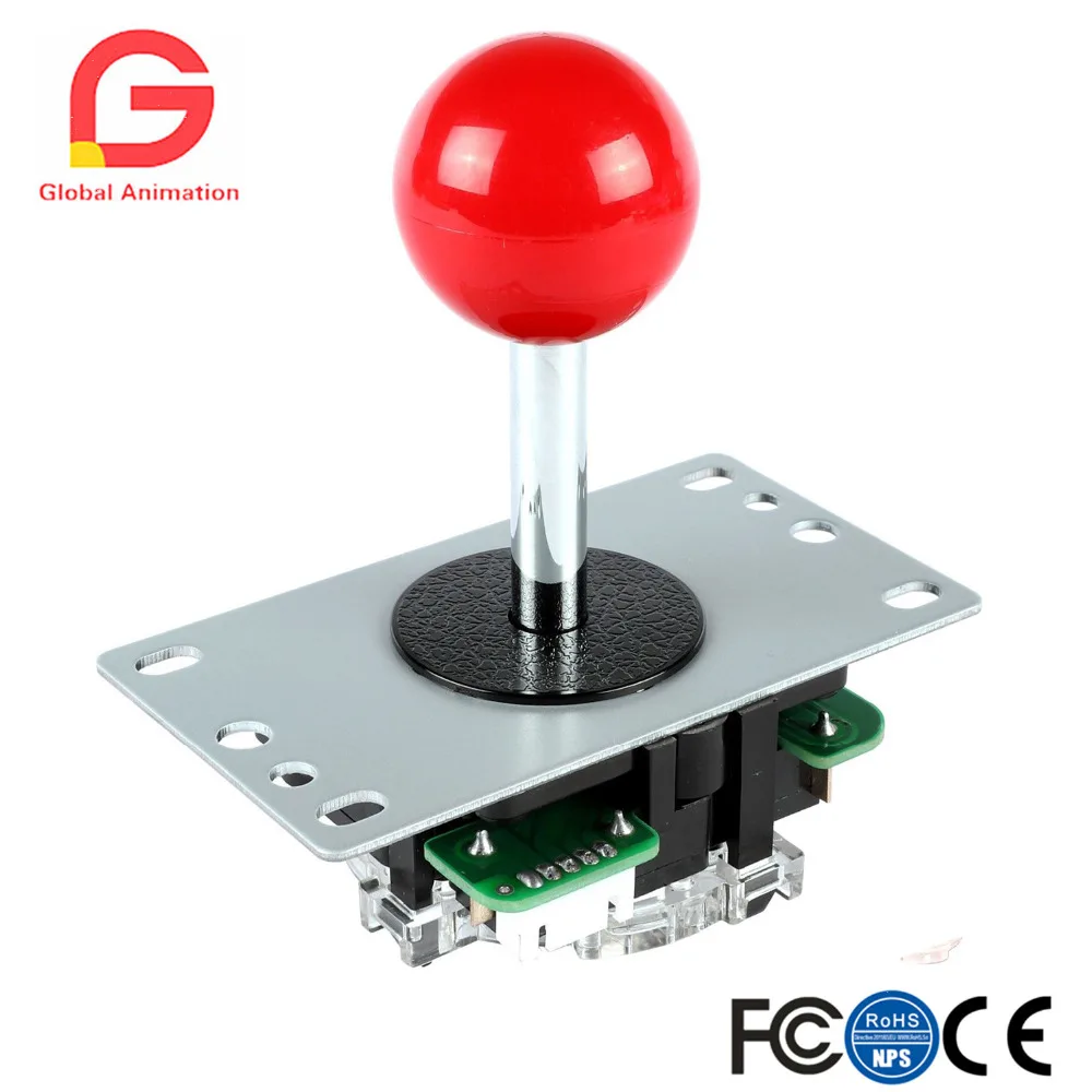 Светодиодная аркадная игра DIY Набор для джойстика MAME Raspberry Pi Zero Delay USB энкодер +