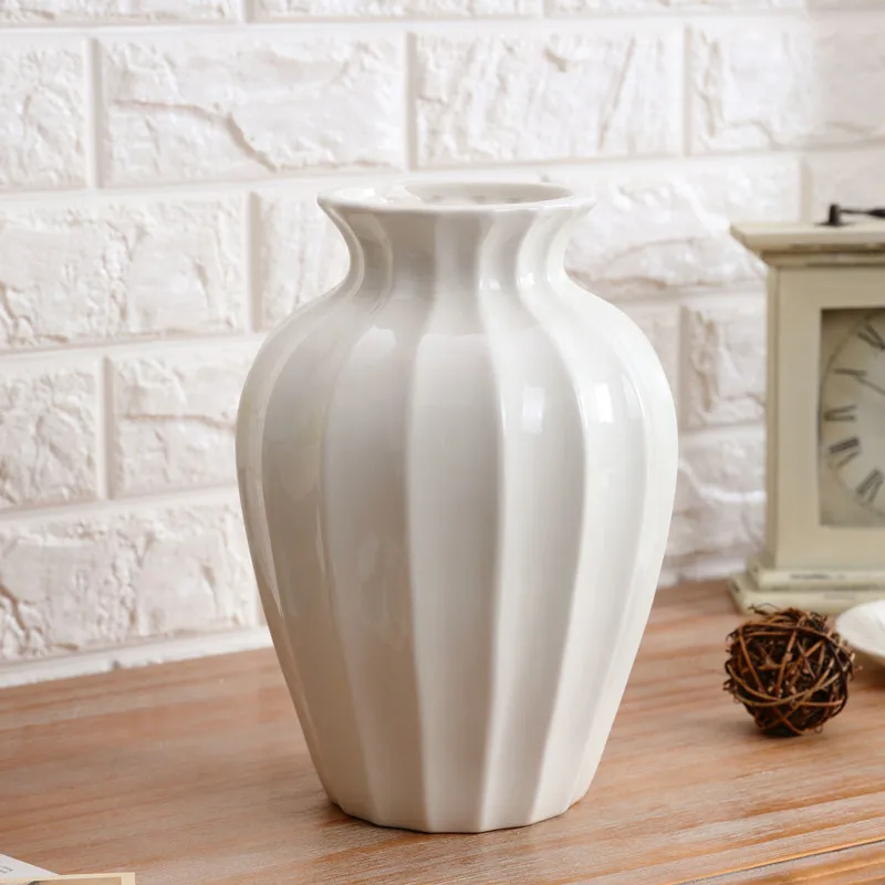 Скандинавская американская керамическая ваза для цветов в европейском стиле