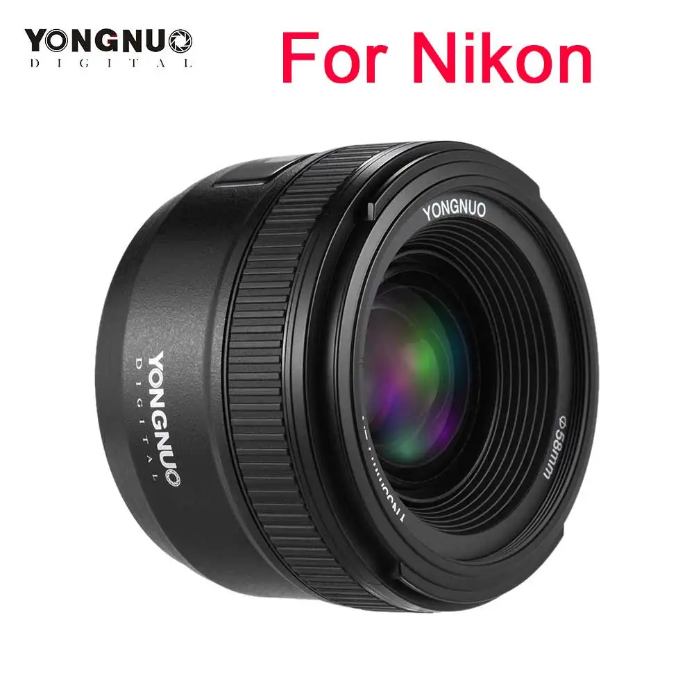 Объектив YONGNUO YN35mm F2 объектив камеры для Nikon Canon EOS YN35mm объективы AF MF широкоугольный объектив для 600D 60D 5DII 5D 500D 400D 650D 6
