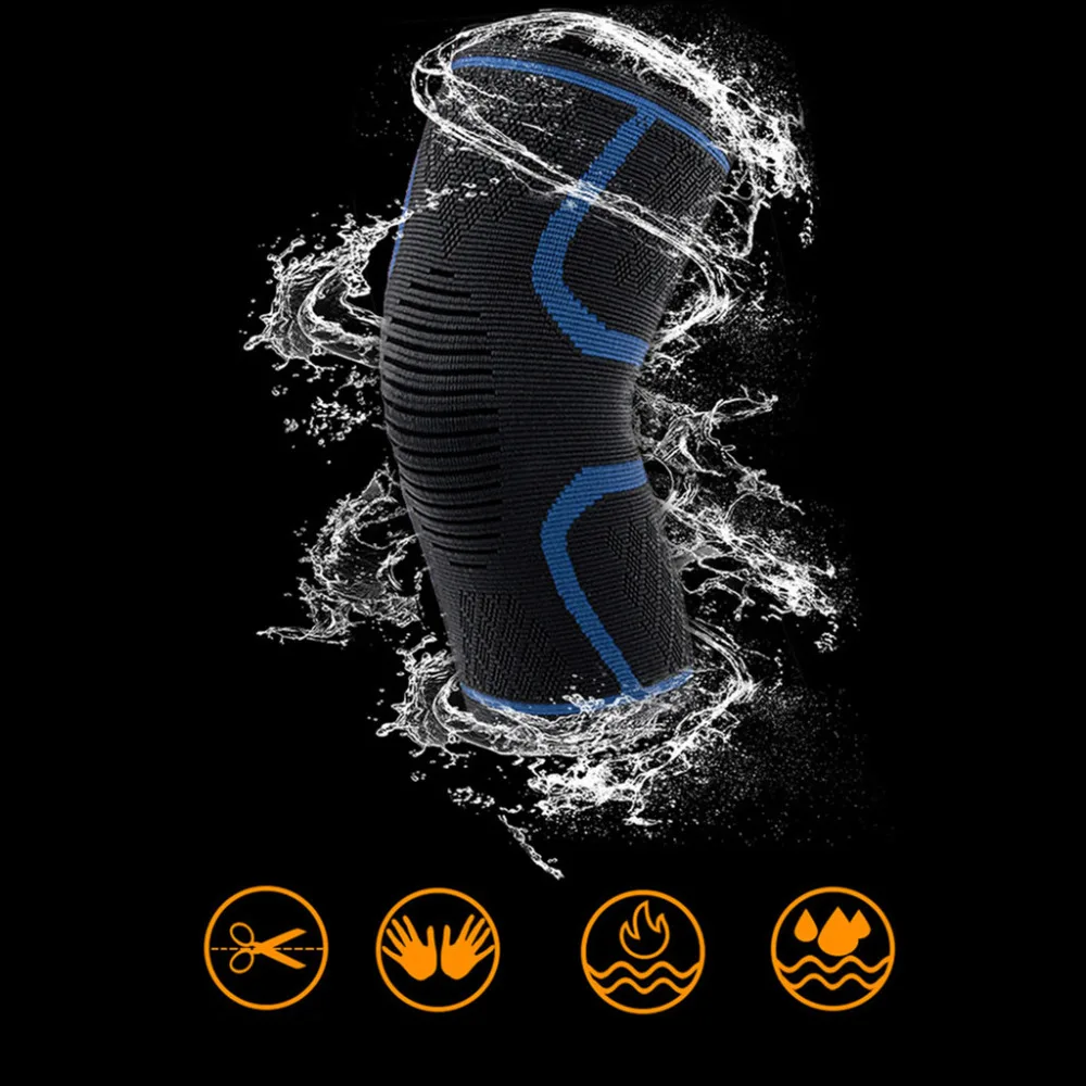 Наколенник MMA Pad Guard защитный гель для спортивной работы пена колпачок горячей/холодной терапии, магнитный, самонагревающийся наколенник MPN нейлон S#4