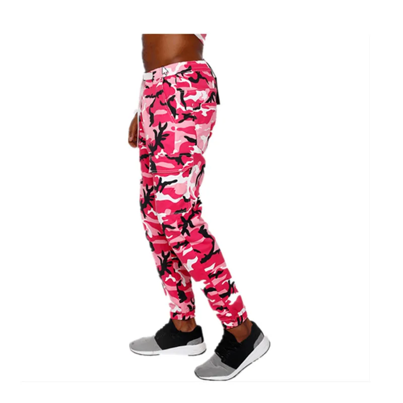 Мужские шаровары карандаш камуфляжные свободные штаны в стиле хип хоп для