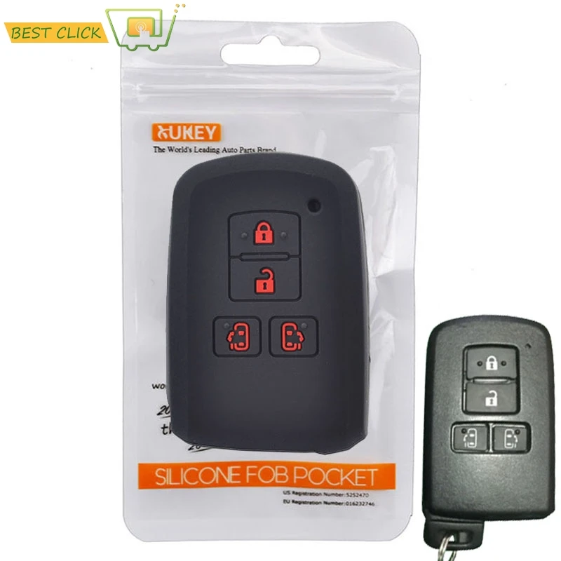 Силиконовый чехол для ключей от машины для Toyota Sienta Alphard Voxy Noah Esquire Harrier дистанционный брелок защитный чехол