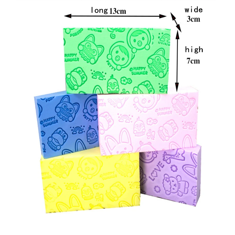 Губка для ванны детей и взрослых губка с рисунком | Дом сад