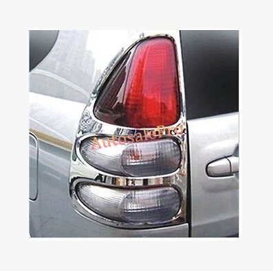 Хромированная задсветильник фара для Toyota Prado Fj120 2003 2004 2005 2006 2007 2008 2009 | Автомобили и