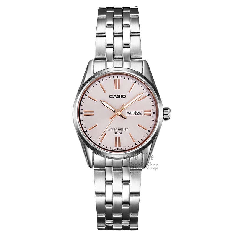 LTP1335D4A-1 Casio часы женские часы лучший бренд класса люкс Водонепроницаемый Кварцевые часы женские женские подарки Часы светящиеся спортивные часы relogio feminino reloj mujer montre homme bayan kol saati zegarek damski 1335D - Цвет: LTP1335D4A-1
