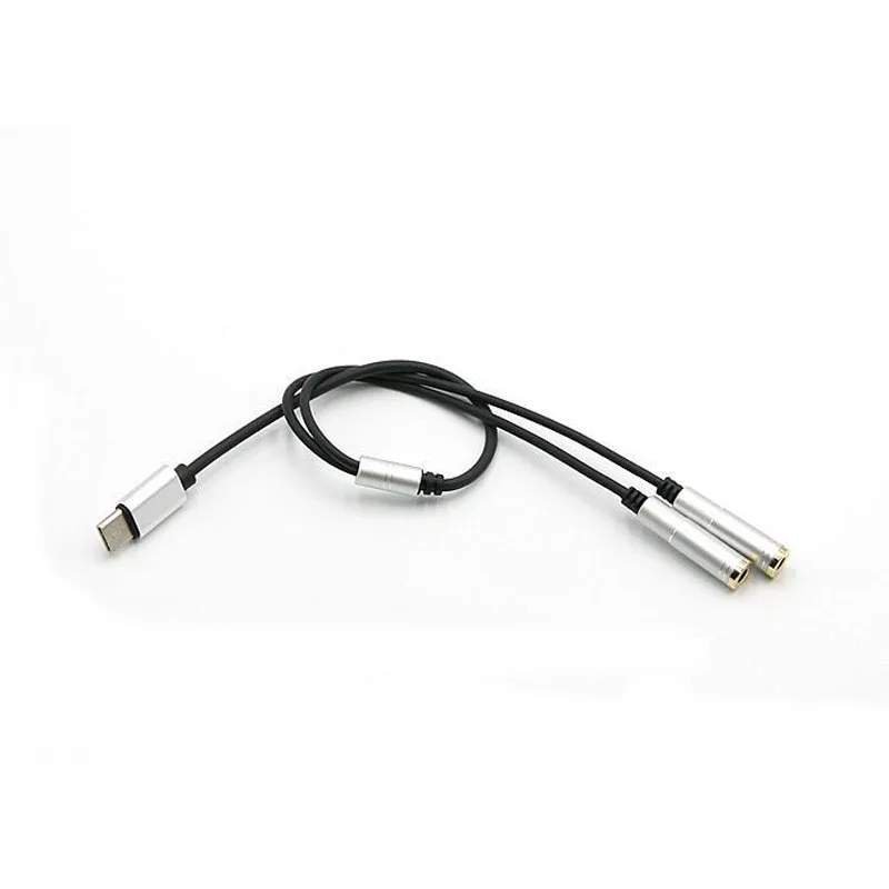 Адаптер Usb Type C для наушников Универсальный адаптер c 2 в 1 Зарядка зарядки 3 5 пара
