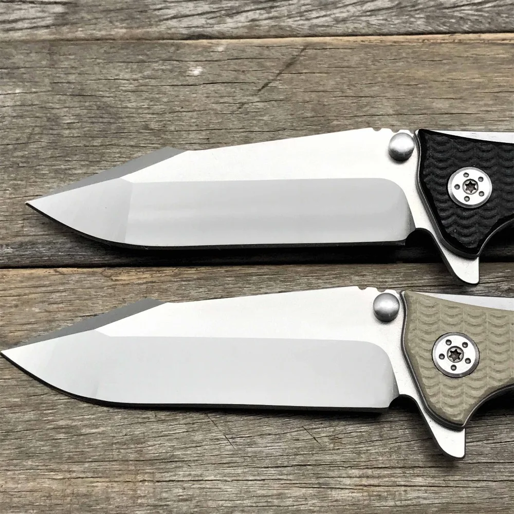 Складной нож LDT 0393 CPM 20CV лезвие G10 шариковый подшипник тактический для кемпинга