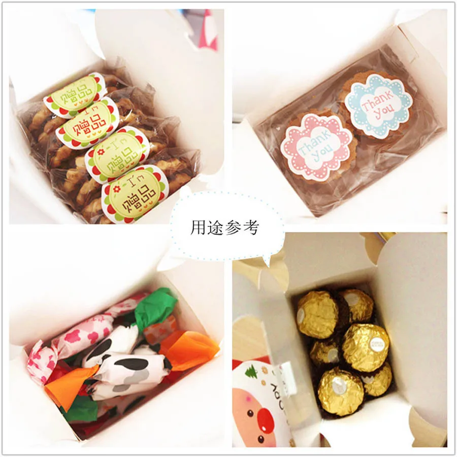 500 шт./лот детский подарок на день рождения яйцо мультяшное печенье сумка для