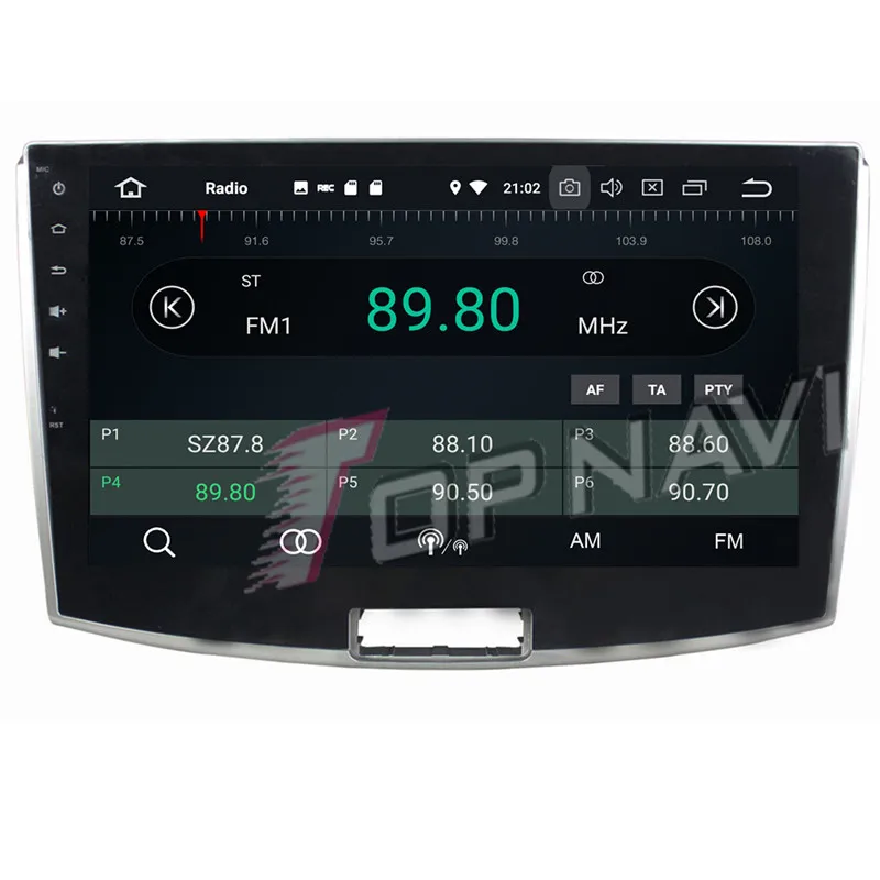 Автомобильный стерео плеер Topnavi Android 9 0 2 DIN GPS навигация без DVD для VW Magotan 2012 2013 2014