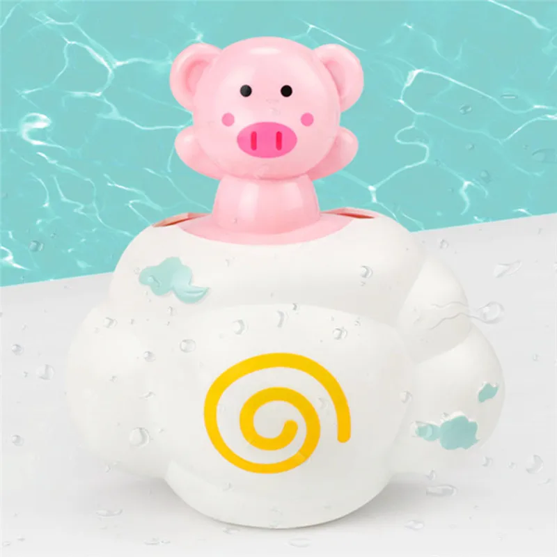 Детская игрушка для ванны в форме свиньи полив игры водный спрей бассейна Новое