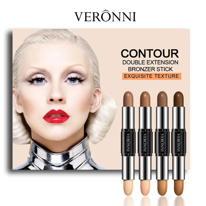 Двухконцевая палочка для хайлайтера V-face Countour Makeup Highlight Shimmer And Shine Make Up Bronzer